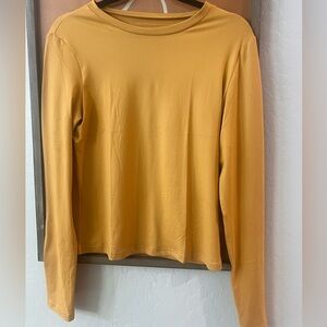 Mustard Long Sleeve Top